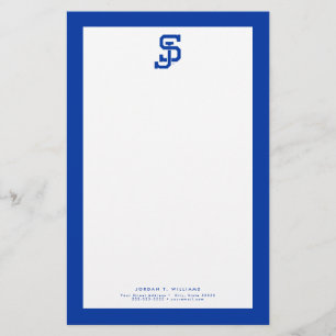 SJ Spartans Logo Briefpapier