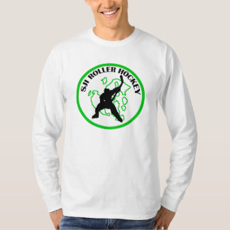 SJI Rollen-Hockey-lange Hülse (nur Front) T-Shirt