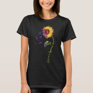 Sjogren-Syndrom-Bewusstsein Sonnenblume T-Shirt