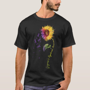 Sjogren-Syndrom-Bewusstsein Sonnenblume T-Shirt