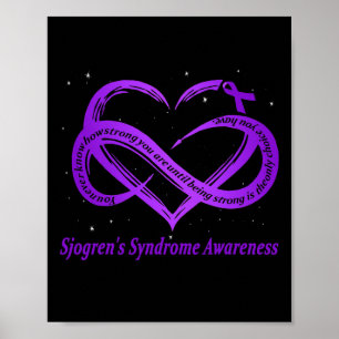 Sjogren-Syndrom Warrior-Down-Syndrom Poster