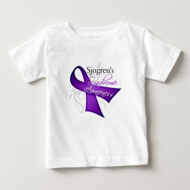Sjogrens Syndrom-Bewusstsein Baby T-shirt (Vorderseite)