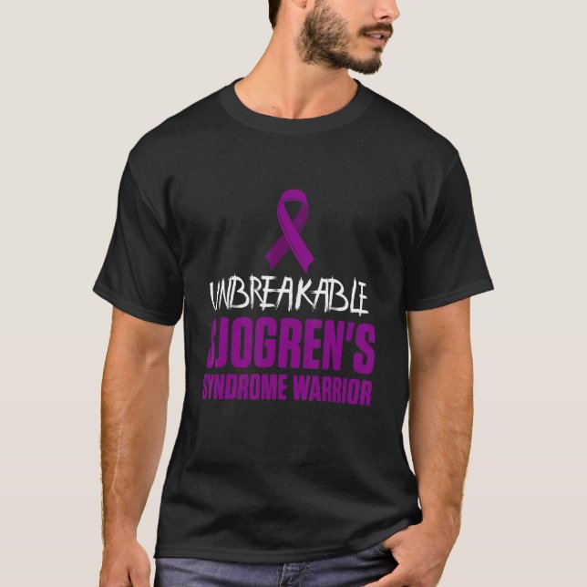 Sjogrens Syndrom Survivor Langsamer Krieger 4 T-Shirt (Vorderseite)
