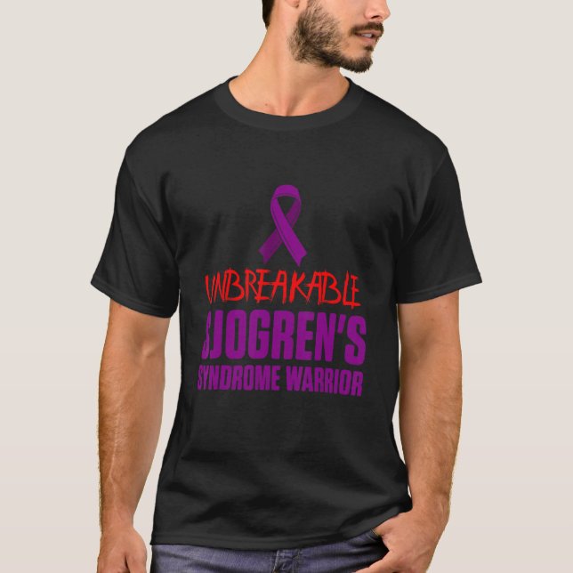 Sjogrens Syndrom Survivor Slow Warrior 2 T-Shirt (Vorderseite)