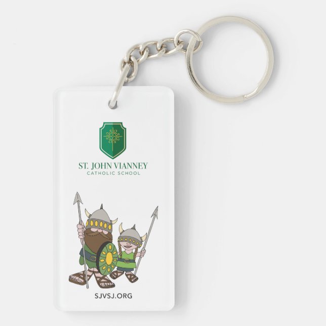 #SJVMOMLIFE-Acryl-Schlüsselanhänger Schlüsselanhänger (Rückseite)