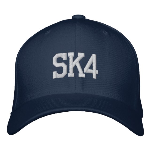 SK4 Heaton Moor Bestickte Baseballkappe (Vorderseite)