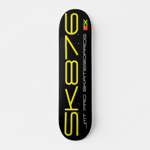 SK876 Skateboard, 7¾" Deck Skateboard