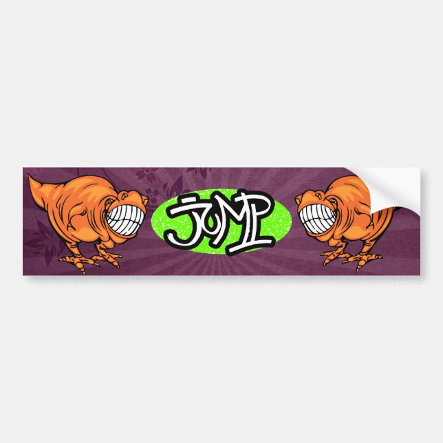SK8 Dino Aufkleber Autoaufkleber (Vorne)