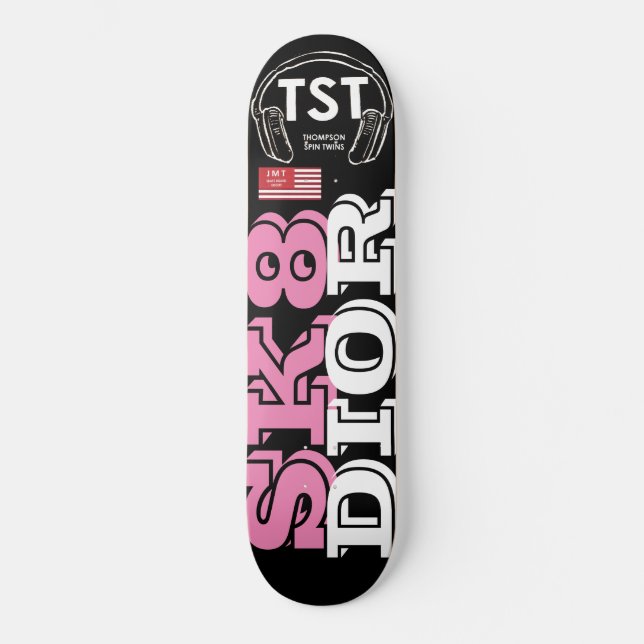 SK8 DIOR-Skateboard Skateboard (Vorderseite)