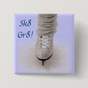 'Sk8 Gr8' Button