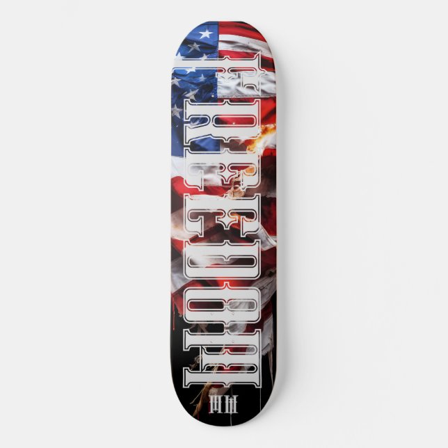 Sk8 Patriot Skateboard (Vorderseite)