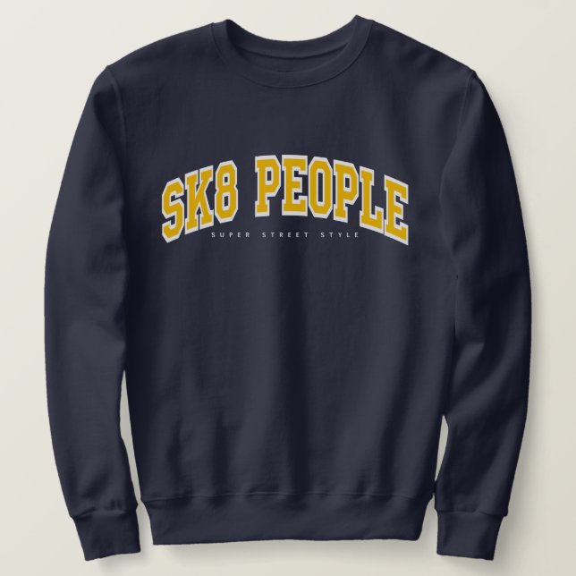 SK8 PEOPLE  ONEIGHTH Tokyo Original スウェットシャツ Sweatshirt (Design vorne)