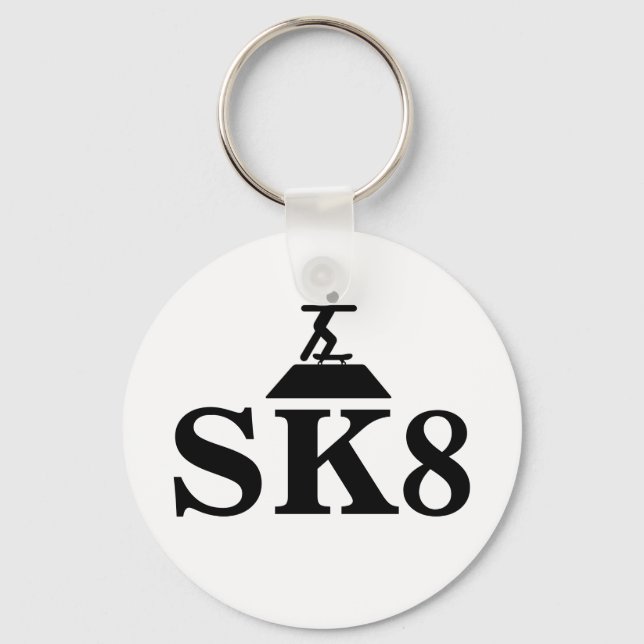 SK8-Schlüsselanhänger Schlüsselanhänger (Vorderseite)