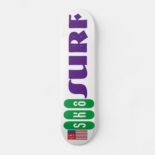 SK8 SURF OFFIZIELLES Skateboard (Vorderseite)