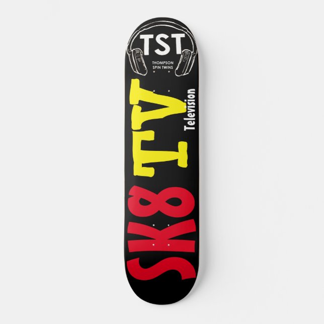 SK8 TV-Skateboard Skateboard (Vorderseite)