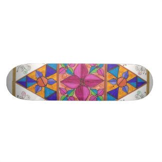 Sk8er Geometrie-Kunst Sk8Board Skateboard