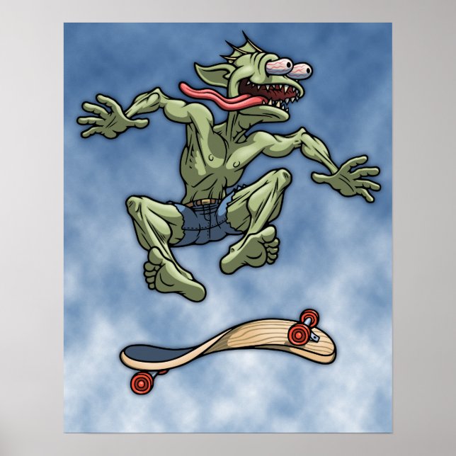 Sk8fish Fred Poster (Vorne)