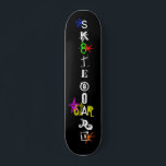 "Sk8teboard St*r 3" Skateboard<br><div class="desc">Das "Sk8teboard St*r 3" Skateboard ist ein cooles und einzigartiges Motherboard für jede Sk8teboard St*r! Die Skateboards von Zazzle sind in 8 verschiedenen Stilen auf dem nordamerikanischen Ahorn aus lokaler Produktion erhältlich und werden mit beruflichen Qualitätsstandards entworfen, die dem härtesten Skaten standhalten! Mit Ihrem ersten Skateboard-Kauf erhalten Sie das Griffband...</div>