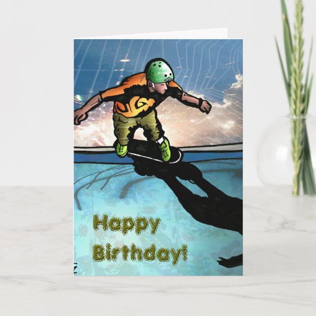 Sk8thony-jgad, HappyBirthday!, HappyBirthday! Karte (Vorderseite)