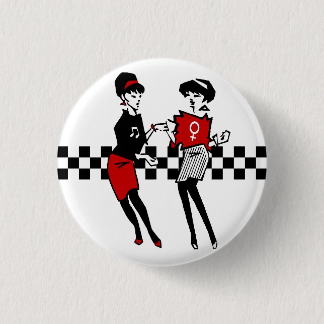 Ska Button (Vorderseite)
