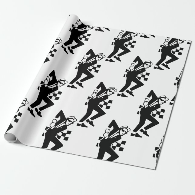 SKA Dancer Geschenkpapier (Ungerollt)
