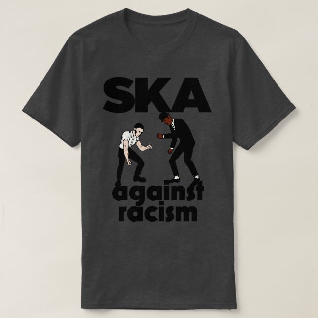 Ska gegen Rassismus T-Shirt (Design vorne)
