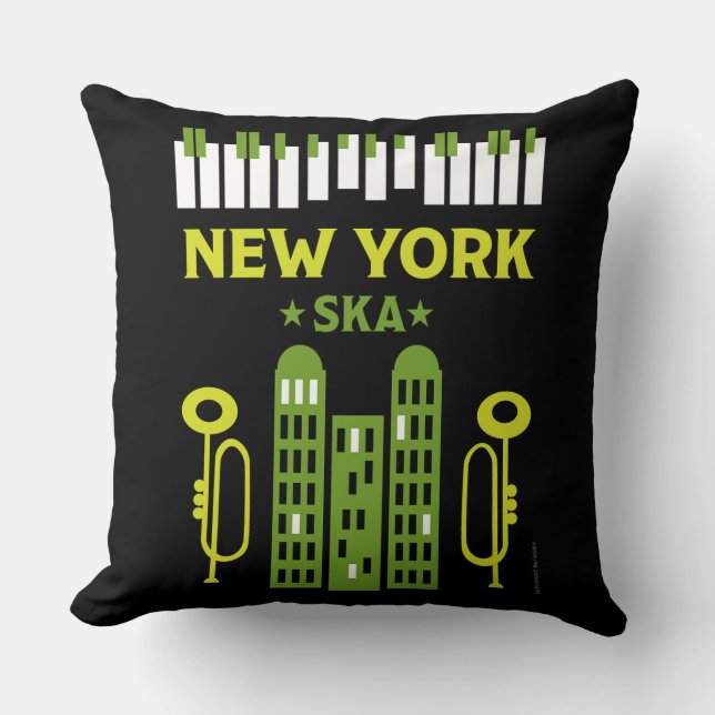 Ska Jazz Music Kissen (Vorderseite)