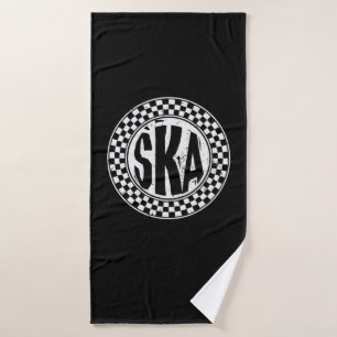 Ska Musik Badehandtuch
