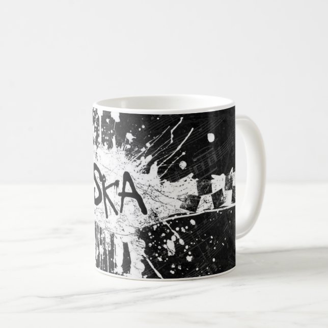 Ska-Musik prüfte das alte Punk-Rock der 80er Jahre Kaffeetasse (VorderseiteRechts)
