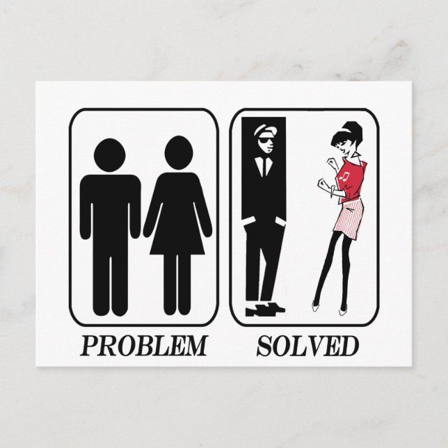 Ska-Problem gelöst Postkarte (Vorderseite)