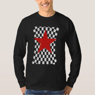 Ska-Punk-Karomuster T-Shirt