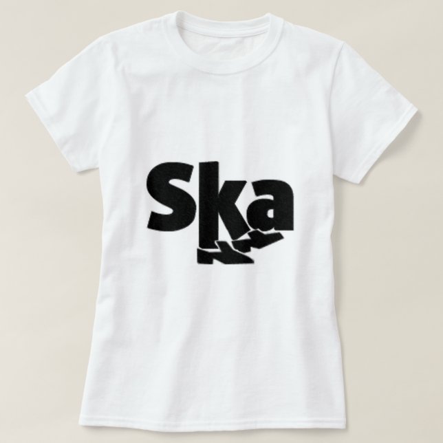 SKA tanzende Füße T-Shirt (Design vorne)