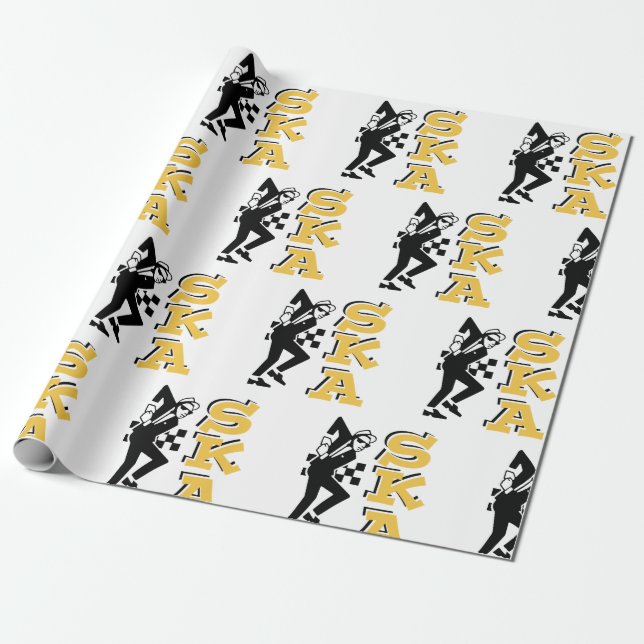 Ska-Typ Geschenkpapier (Ungerollt)