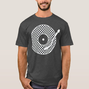 Ska-Vinyl-Schallplatte Jazz-Musik lustige Freunde T-Shirt