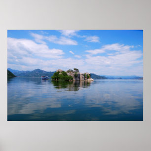 Skadar See in Montenegro-Plakat Poster