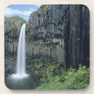 Skaftafell-Nationalpark, Svartifoss-Wasserfall, Getränkeuntersetzer