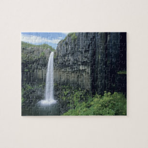 Skaftafell-Nationalpark, Svartifoss-Wasserfall, Puzzle