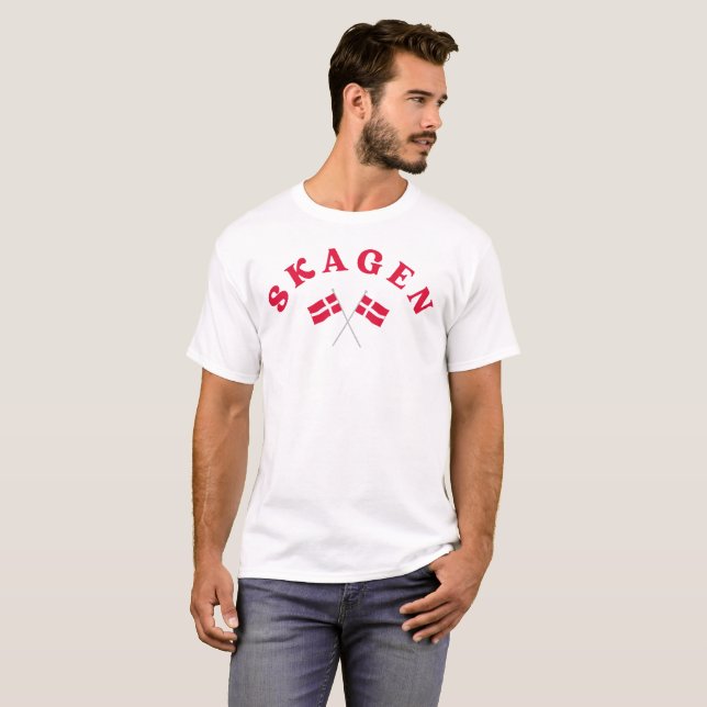 SKAGEN Dänemark T-Shirt (Vorne ganz)