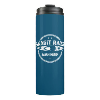 Skagit River Washington Kayaking Thermosbecher