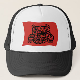 Skagit-Stammes-Flaggenhut Truckerkappe