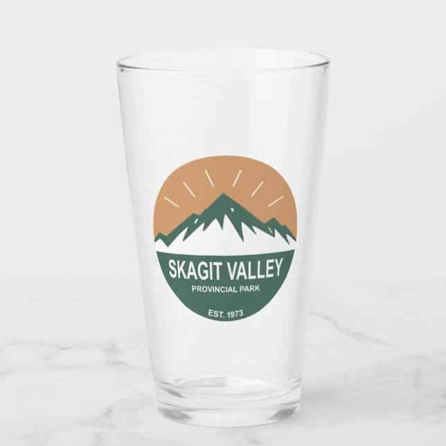 Skagit Valley Provincial Park Glas (Vorderseite)