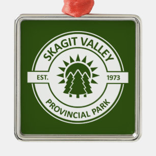 Skagit Valley Provincial Park Ornament Aus Metall