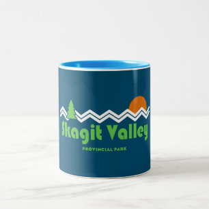 Skagit Valley Provincial Park Retro Zweifarbige Tasse