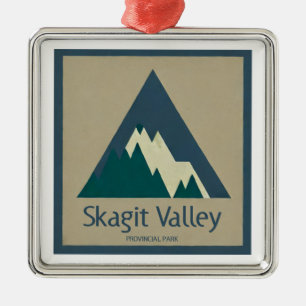 Skagit Valley Provincial Park Rustikal Ornament Aus Metall