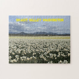 Skagit Valley Washington Narzissenfeld Puzzle