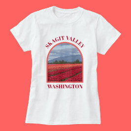 Skagit Valley Washington Tulpenfeld T-Shirts