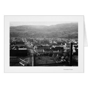 Skagway, Alaska Ansicht der 5th Avenue Foto