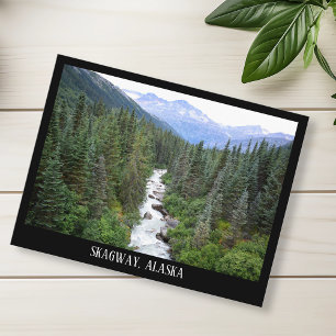 Skagway Alaska Berge Landschaft Postkarte