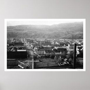 Skagway, Alaska Birdseye 1915 Poster