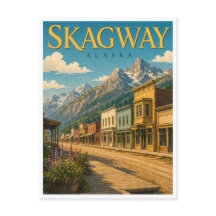 Skagway Alaska Broadway Street GeoSaga
